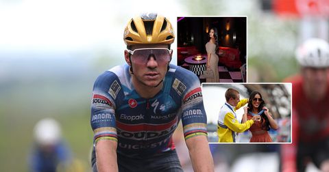 Dit is de vrouw van Remco Evenepoel: Oumi Rayane speelde hoofdrol in rel en is na breuk weer terug tijdens Tour de France
