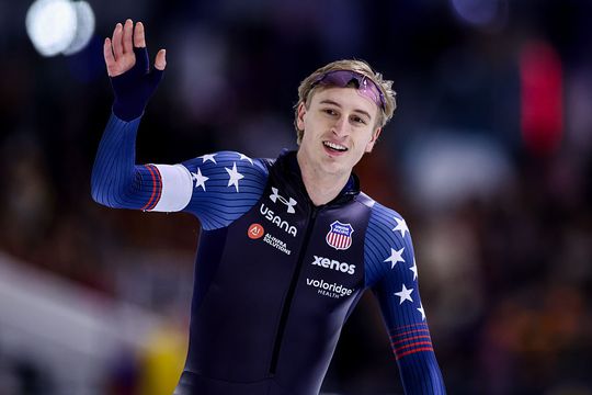 Fenomeen Jordan Stolz maakt opvallend uitstapje buiten schaatsbaan: 'Kan niet wachten op de volgende'