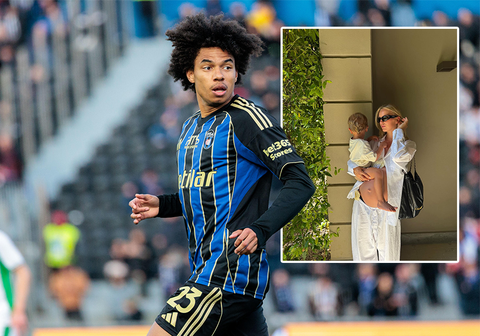 Zwangere dochter Frank de Boer open over onzekere toekomst met Calvin Stengs: 'Dat is elk jaar weer spannend'