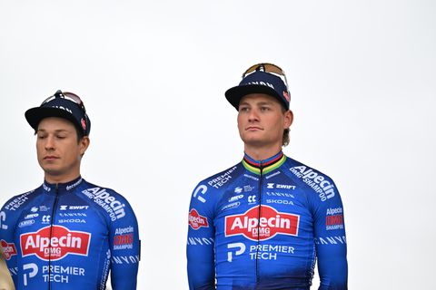 Mathieu van der Poel hakt belangrijke knoop door over Tour de France en WK mountainbike: 'Dat zou historisch zijn'