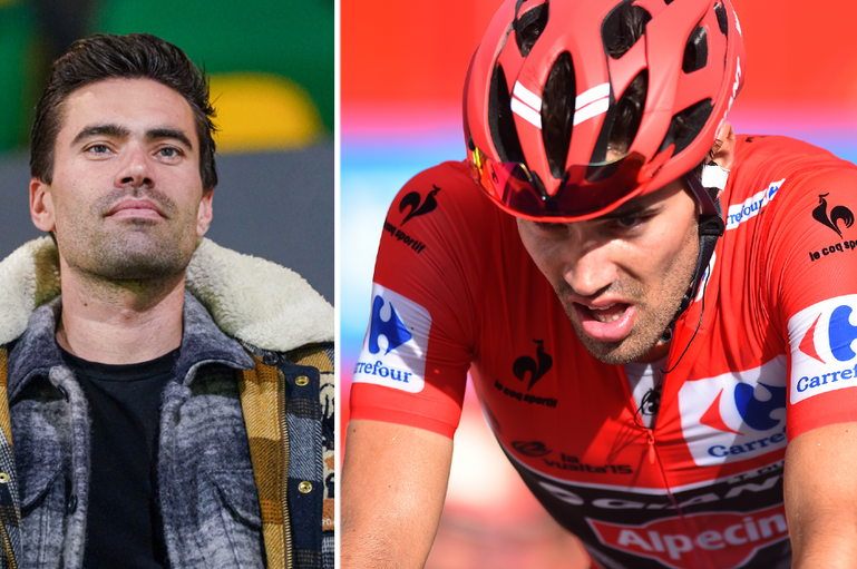 Tom Dumoulin onthult dramatische gevolgen van val in Vuelta: ‘Ik kon mijn darmen zien’