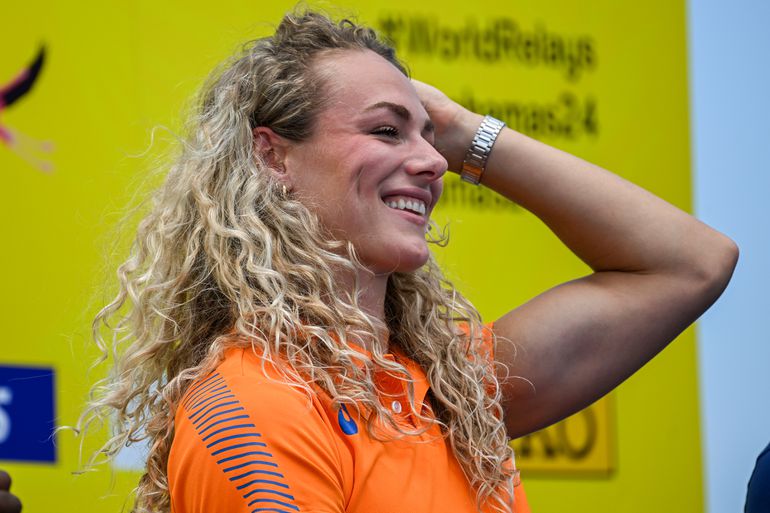 'Mooiste sportvrouw van Nederland' Lieke Klaver net buiten de prijzen op eerste 400 meter van het jaar