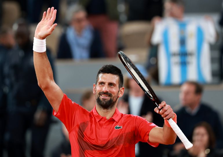 Novak Djokovic (38) denkt nog lang niet aan stoppen: 'Dit toernooi geeft mij motivatie'