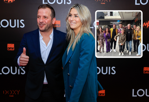 Estavana Polman en Rafael van der Vaart in glitterpakjes gespot bij De Toppers