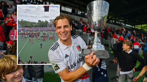 18-jarige hockeykeeper wordt dankzij 'Tim Krulletje' kampioensheld, Ellen Hoog viert mee op de tribune