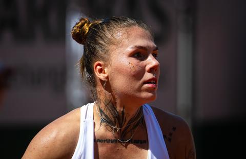 Oekraïense tennisster krijgt harde uitspraken als boemerang terug in gezicht op Roland Garros