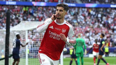 Live finale Champions League | Weergaloos begin voor Arsenal: Kai Havertz straft geklungel Paris Saint-Germain af