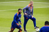 Oranje is bezig aan de laatste training