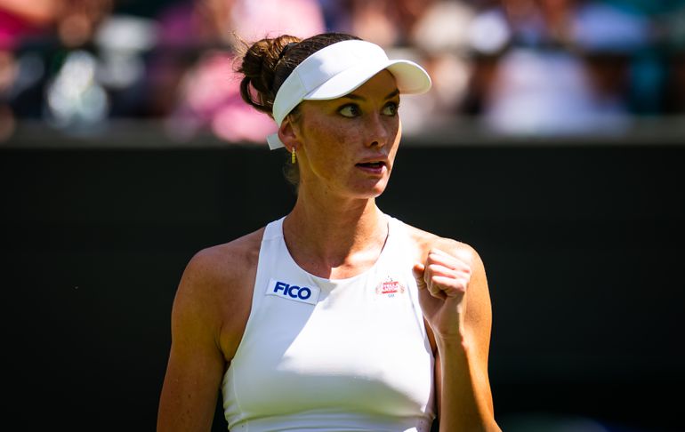 Debuterend fotomodel twijfelt aan uiterlijk op Wimbledon: 'Heeft iemand nog een scrunchie?'