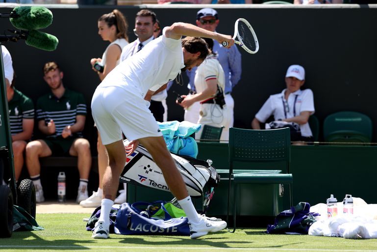 Wimbledon ziet grote verrassing: woeste voormalig nummer één van de wereld faalt weer