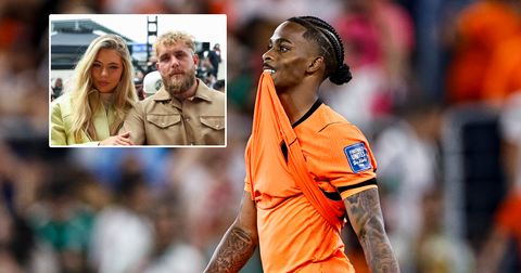 Jake Paul (verloofde Jutta Leerdam) reageert met Nederlands scheldwoord op pijnlijke WK-exit van Oranje