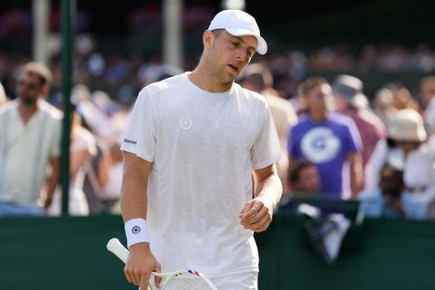 Slecht huwelijk tussen toptennisser Tallon Griekspoor en Wimbledon krijgt passend vervolg