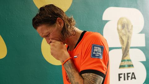 Wout Weghorst licht tranen na Nederland - Marokko toe: 'Geen moment rekening mee gehouden'