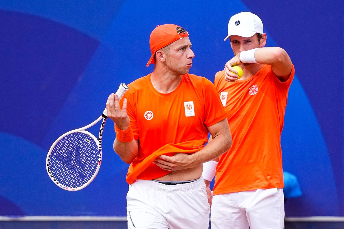 Tallon Griekspoor en Wesley Koolhof verliezen 'op Roland Garros' thriller van wereldtoppers Rafael Nadal en Carlos Alcaraz