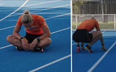 Lieke Klaver gaat helemaal kapot bij haar laatste trainingen voor Parijs. ©Youtube Atletiekunie