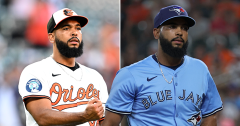 Honkballer uit MLB gaat van teamgenoot naar tegenstander in één middag: 'Het was een gekkenhuis'