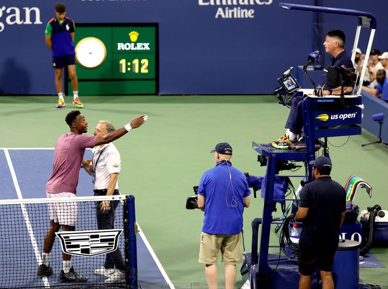 Tennisser op US Open is er plotseling helemaal klaar mee: 'Ik wil niet meer verder spelen'