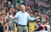 Een balende Erik ten Hag. © Getty Images