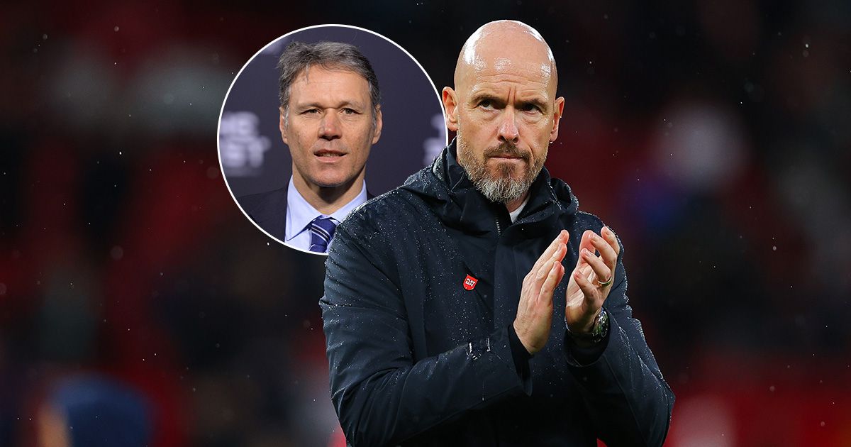 Marco van Basten is fan van Erik ten Hag: 'Grootste probleem is spelersmateriaal'