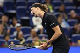 Frustratie bij Alexander Zverev na weer een deceptie © Getty Images
