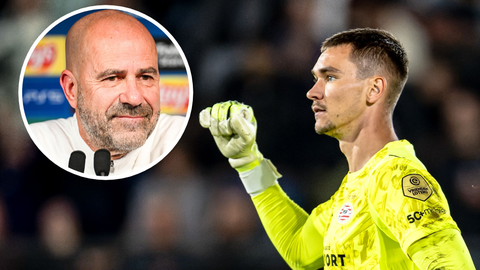 PSV-trainer Peter Bosz spreekt kritiek van achterban tegen: 'Hij heeft me geen wedstrijd teleurgesteld'