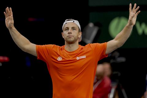 Toptennisser Tallon Griekspoor (30) openhartig over liefdesleven: 'Bang dat ik achteraf spijt krijg...'