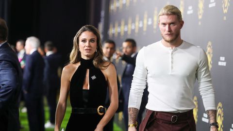 Diletta Leotta en Loris Karius © Getty Images