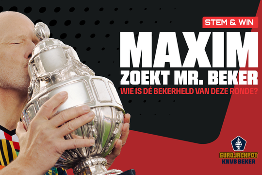 Stem op jouw 'Mr. Beker' en win een uniek voetbalshirt