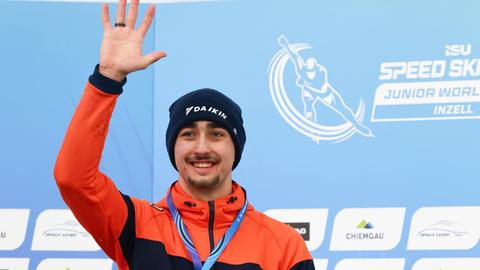 Schaatstalent (20) kijkt zijn ogen uit bij nieuw team: 'Ik wil het geen baan noemen'