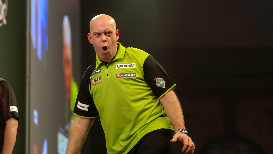 IJzersterke Michael van Gerwen gooit zichzelf met uitstekend spel naar kwartfinales WK darts