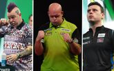 Michael van Gerwen zou tegen Jeffrey de Graaf op het WK darts hetzelfde moeten doen als Peter Wright. ©Getty Images/PDC, beeldbewerking Sportnieuws.nl.