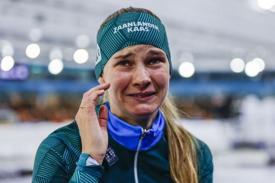 Met olympisch ticket op zak haalt topschaatsster haar gram: 'Vooral bij jullie was er veel twijfel'