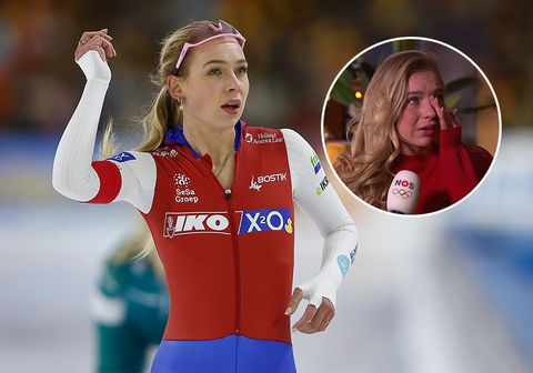 Topschaatsster Joy Beune spreekt in tranen over 'gebroken hart' op OKT: 'Geslapen met slaappillen'