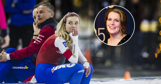 Schaatsicoon Ireen Wüst verbijsterd door 'dure fout' Joy Beune op OKT: 'Dat is typisch'