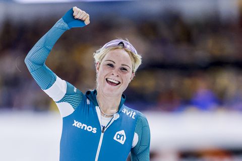 Schaatsicoon Marianne Timmer ziet 'nieuwe Irene Schouten' bij OKT: 'Ze is wel aardig op weg'
