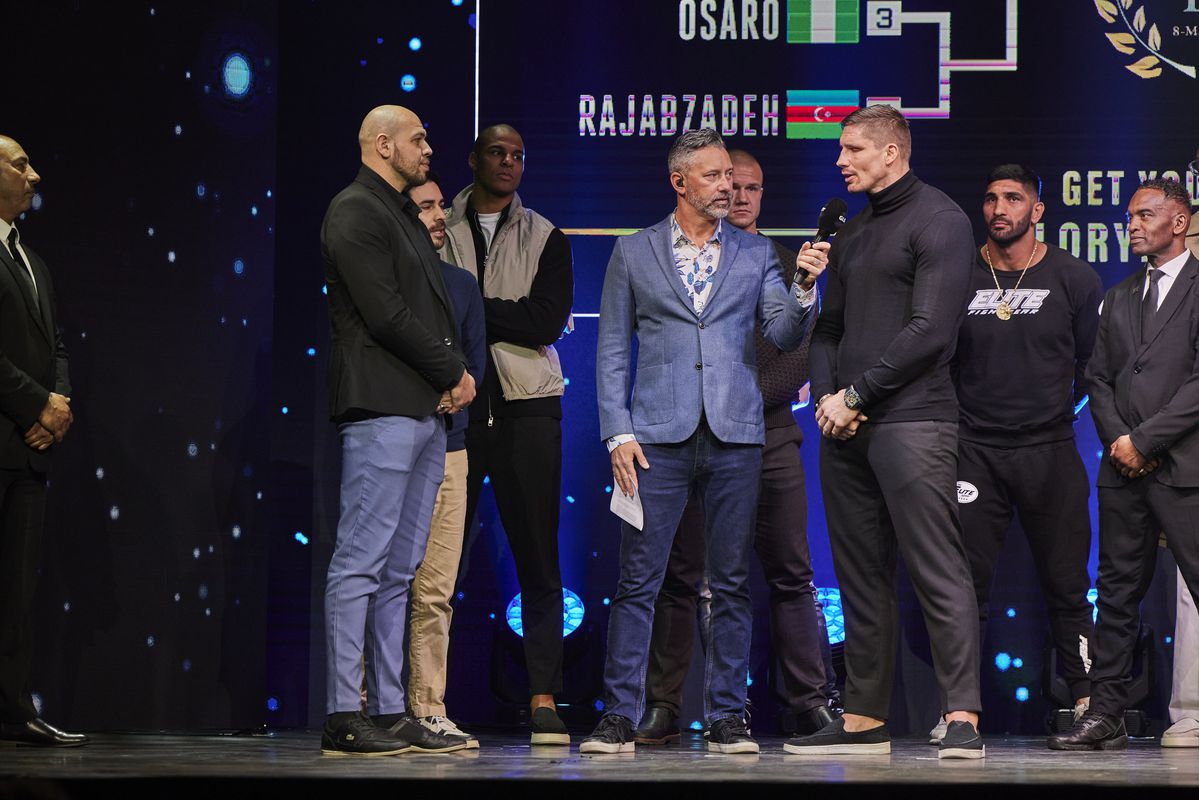 Rico Verhoeven maakt het zichzelf moeilijk tijdens loting achtmanstoernooi Glory, tegenstander zegt 'dank je wel'