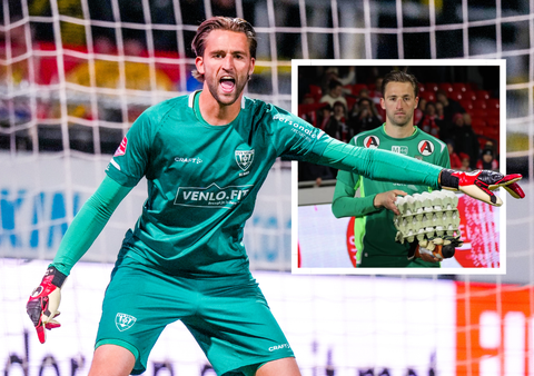 Nederlandse doelman krijgt lachers op zijn hand door bijzondere prijs na sterk debuut