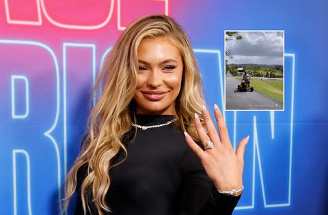 Vader van Jutta Leerdam geniet volop van speeltjes Jake Paul: 'Gevaar op de weg!'