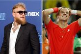 Jake Paul en Jakub Mensik blijken elkaar te kennen. ©Getty Images, beeldbewerking Sportnieuws.nl.