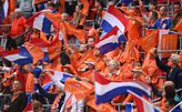 Fans van het Nederlands elftal tijdens het vorige EK © Getty Images