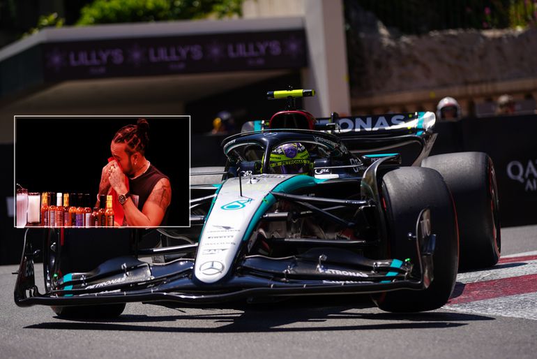 Lewis Hamilton stikt bijna in de hete kippetjes: 'Ademen doet pijn'