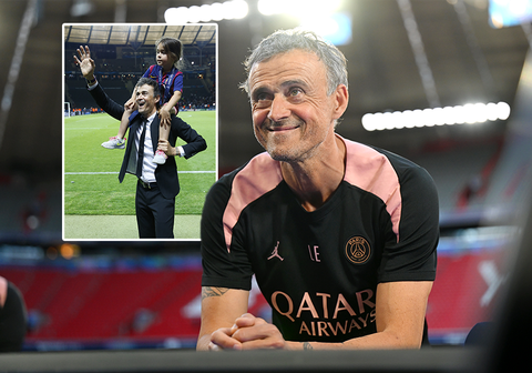PSG-trainer Luis Enrique eert overleden dochter (9) met historische zege in Champions League