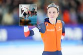 Topschaatsster Suzanne Schulting en haar vriend zweten zich rot op prachtige locatie: 'Niet uitdrogen'