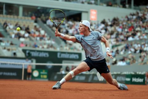 Jesper de Jong verlaat Roland Garros met opgeheven hoofd: 'Ik heb een mooie dag gehad'