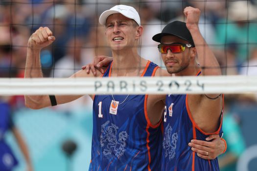 Partner van Steven van de Velde reageert op boegeroep tijdens Olympische Spelen: 'Kan niet anders dan genieten'