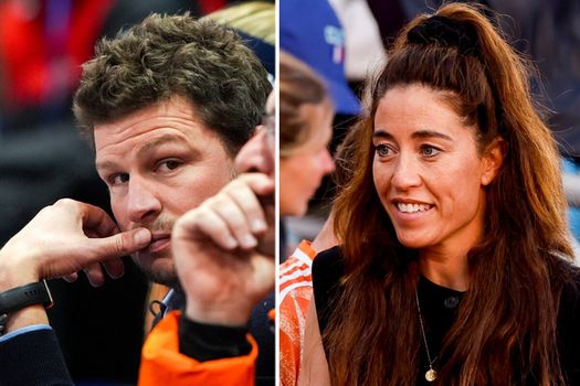 Blunderende Naomi van As door Sven Kramer ruw uit haar droom geholpen: 'Uh, schat...'