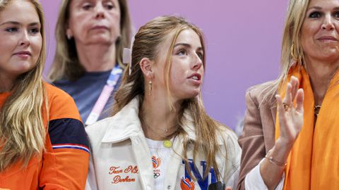 Prinses Alexia steelt in Parijs de show met sportieve kleding én 'sneakers du moment'