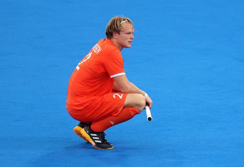 De deceptie in beeld: Nederlandse hockeyers balen flink van eerste nederlaag op Olympische Spelen