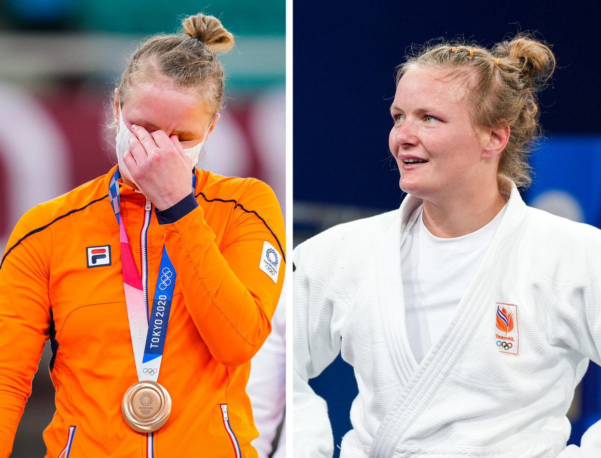 Dit is judoka Sanne van Dijke: overleden broer is altijd bij haar, net geen nieuwe medaille op de Spelen