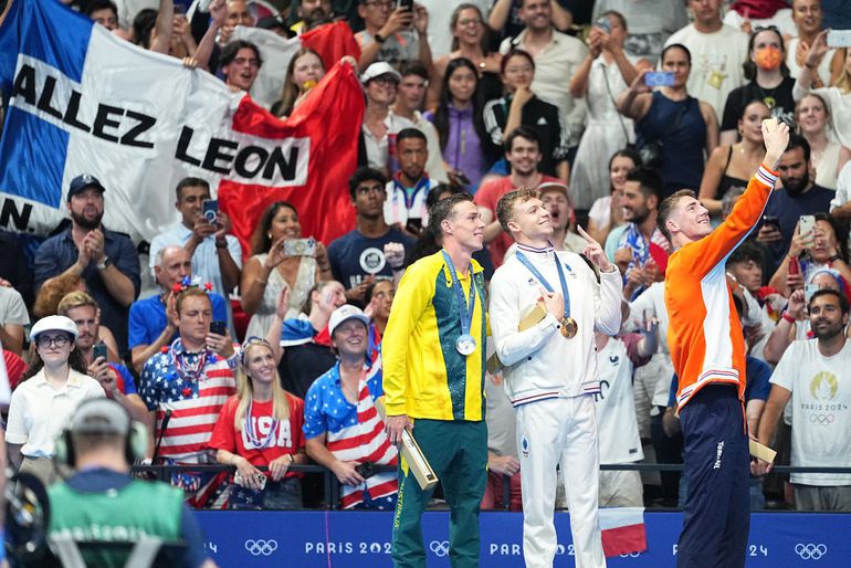 Caspar Corbeau denkt na olympisch brons al over nieuwe tattoo: 'Het wordt in elk geval geen Eiffeltoren'